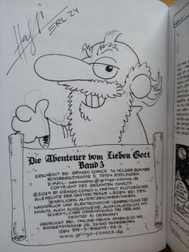 Die Abenteuer vom lieben Gott: Band 3  --SIGNIERT "Gott"