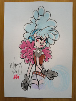 Original Art aus hope "Agentin / Farbig"