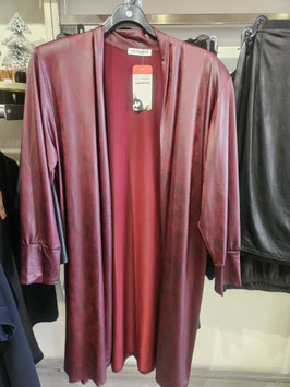 MAGNA VEST LEDERLOOK BORDEAUX N-2201