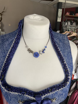 Collier Kurtie blau