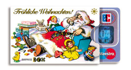 cardbox s 013 > Weihnachtsmann liegend