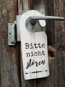 Türanhänger - Bitte nicht stören