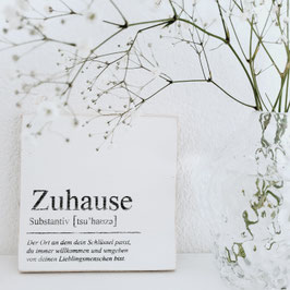 Zuhause - Definition