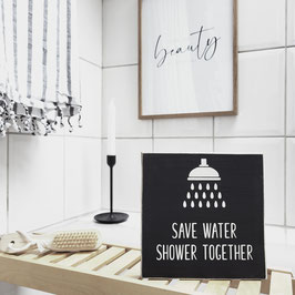 Save water, shower together