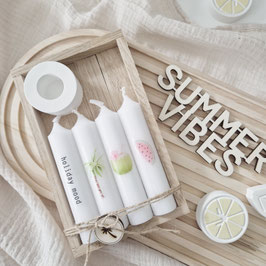 Kerzensets "Summer vibes"
