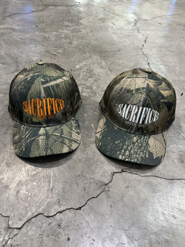 Oval Logo Oak Camo Trucker Hat