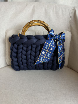 Grobstricktasche Space Klein