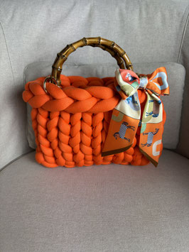Grobstricktasche Carrot Klein