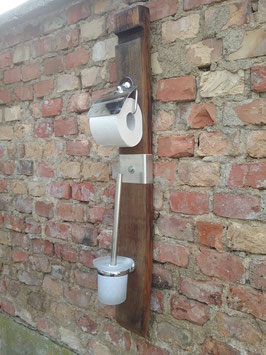 Fassdauben WC Garnitur
