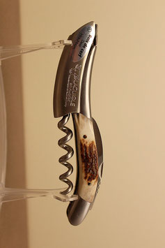 08 ★LAGUIOLE EN AUBRAC ラギオール・アン・オブラック・ソムリエナイフ ディアホーンクラスト★DEER HORN CRUST HANDLE★