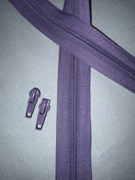 Reißverschluss 5 mm & Zipper - violett / lila - € 1,80/Set