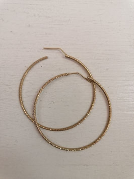 Creolen "Diamond" gold