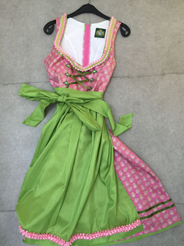 Dirndl rosa/grün in der Größe 34 von Hammerschmid, UVP 220 EUR