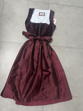 Samtdirndl bordeaux Gr. 40 von Heimatgwand (Stockerpoint) , UVP 200€