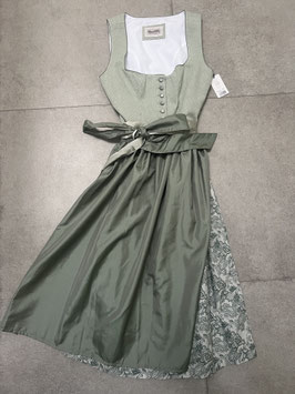 Dirndl im Farbton salbei Gr. 38 von Heimatgwand