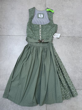 Dirndl grün Gr. 36 mit Schößchen und Schließe von Bergweiss, UVP 250 EUR