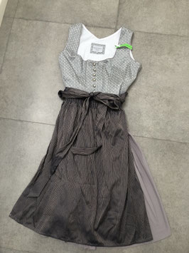 Dirndl Gr. 48 grau / gold von Melega, UVP 280 EUR