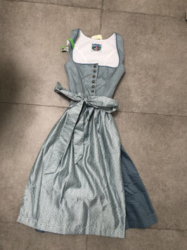 Dirndl eisblau von Turi Landhaus in Gr. 44, UVP 240 EUR