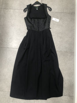 schwarzes Bedienungsdirndl in schwarz in Gr. 32 von Stoiber, UVP 100 EUR