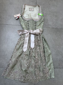 Dirndl Daniela Gr. 36 grün mit Spitzenschürze von Stockerpoint, UVP 250€