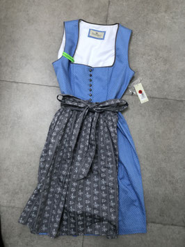 Dirndl hellblau/grau von Stockerpoint in Gr. 48, UVP 180 EUR
