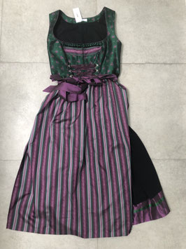 Dirndl grün lila von Landhaus in Gr. 50, UVP 205 EUR