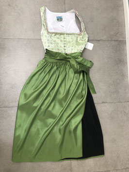 Dirndl in maigrün/rosa in Gr. 42, Rocklänge 95 cm. UVP 190 EUR