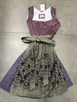 Dirndl Samtmieder flieder Gr. 46 von MELEGA, UVP 240€