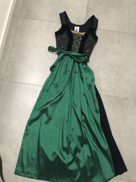 Dirndl von Salzburger Dirndl Look Gr. 34/ 36 schwarz/grün, UVP 250 EUR