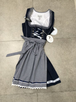 Dirndl Myriam blau/weiß von Marjo in Größe 38, Neupreis 120 EUR