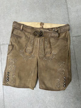 Lederhose von Moser Trachten Gr. 50 hellbraun, UVP 250€