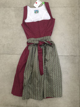 Dirndl in beere/olivgrün von Turi Landhaus Gr. 40, UVP 220 EUR