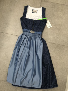 edles Dirndl blau /hellblau Gr. 40 von Heimatgwand mit Schließe, UVP 220 EUR