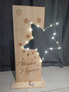 Deko Schild "Winter Zauber"