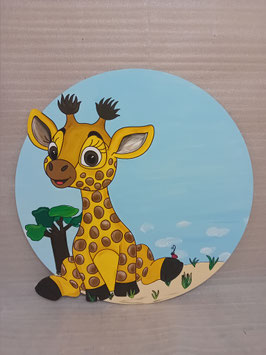 Geburtstafel Giraffe
