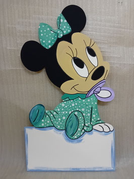 Geburtstafel Minnie Maus Baby