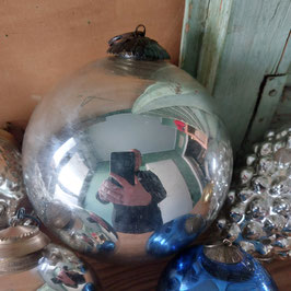 Brocante heksenbal groot diameter 17 cm prijs per stuk