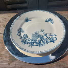 Chique verzilverd onderbord voor je dinertafel of zet er kandelaars op. Diameter 31 cm prijs per stuk, meerdere beschikbaar