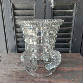 Mooi art deco stuk deze zware wijnkoeler (ook gaaf als vaas) van Hoskins Rose & Co uit de jaren '30. Afmetingen 24 x 20 cm