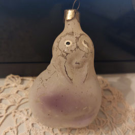B1139 oude kerstbal zeeleeuw 8 cm