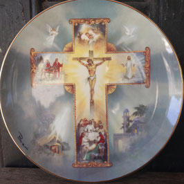 Mooi collectorsitem dit bord van Royal Doulton, geschilderd door Barzoni. Diameter 20,5 cm