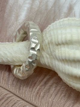 Massiver Handmade Silberring Grösse 57
