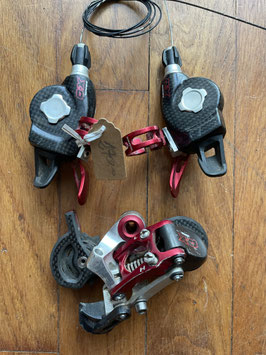 SRAM XO BLACKBOX RED