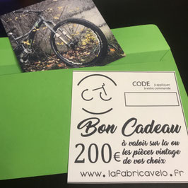 BON CADEAU 200€