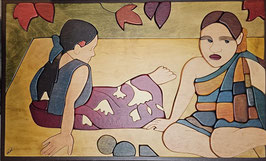 Le tahitiane di Gaugain 30x50cm