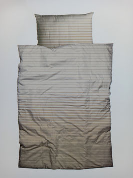 Satin Bettwäsche PREMIUM MARKE NOBILIUM Dessin Wello Beige