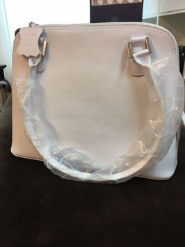 Leder Tasche weiss