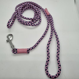 Leine schmal rosa/blau +-1,85