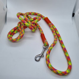 Leine gelb/pink/grün/orange +-1,70