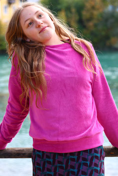 ICHjane   ÖKO-Jersey Pullover - pink